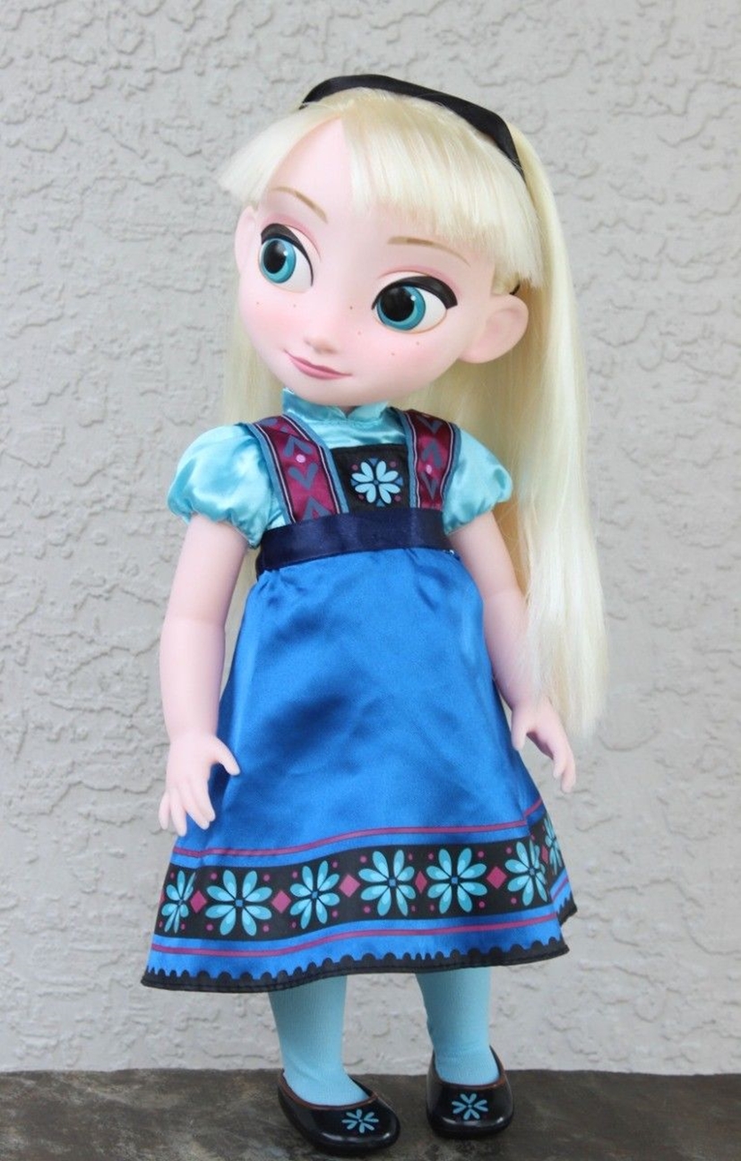 disney princess doll Frozen before repaint